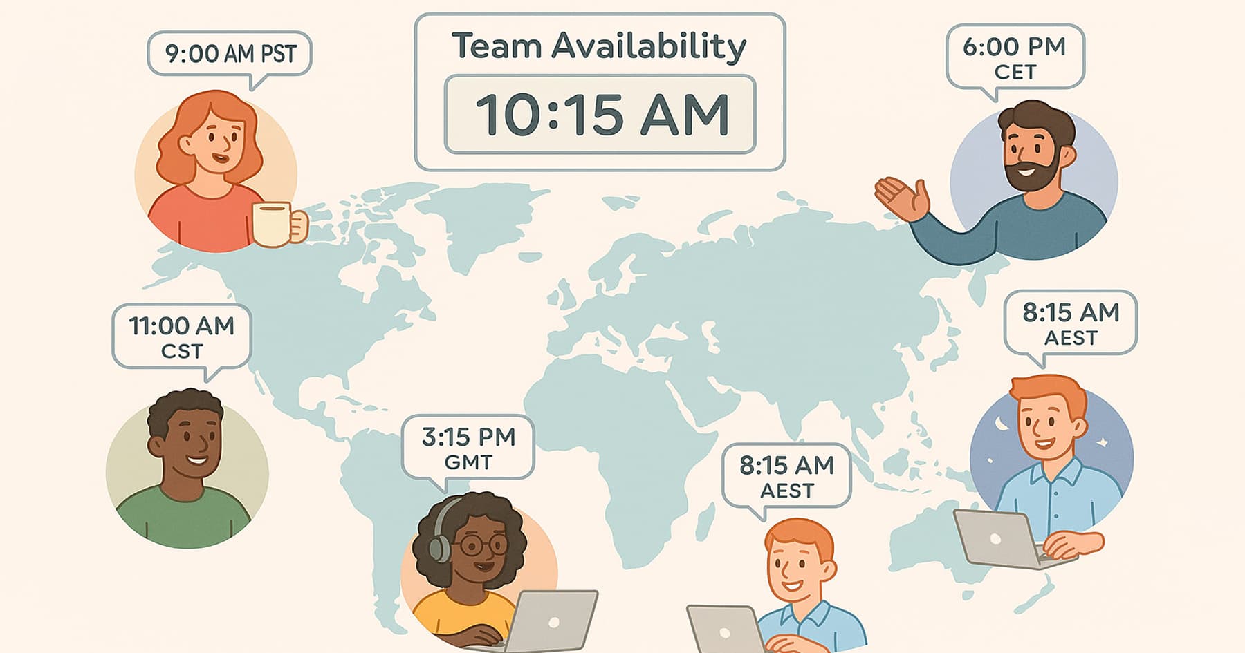 Mastering the Clock: Cross-Timezone Communication